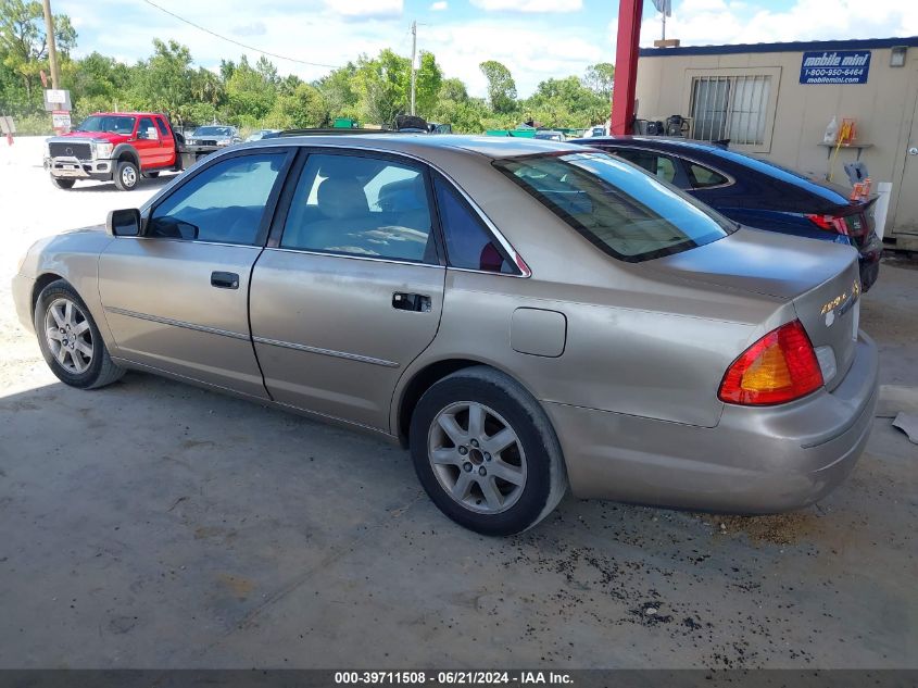 2000 Toyota Avalon Xls VIN: 4T1BF28B4YU064454 Lot: 39711508