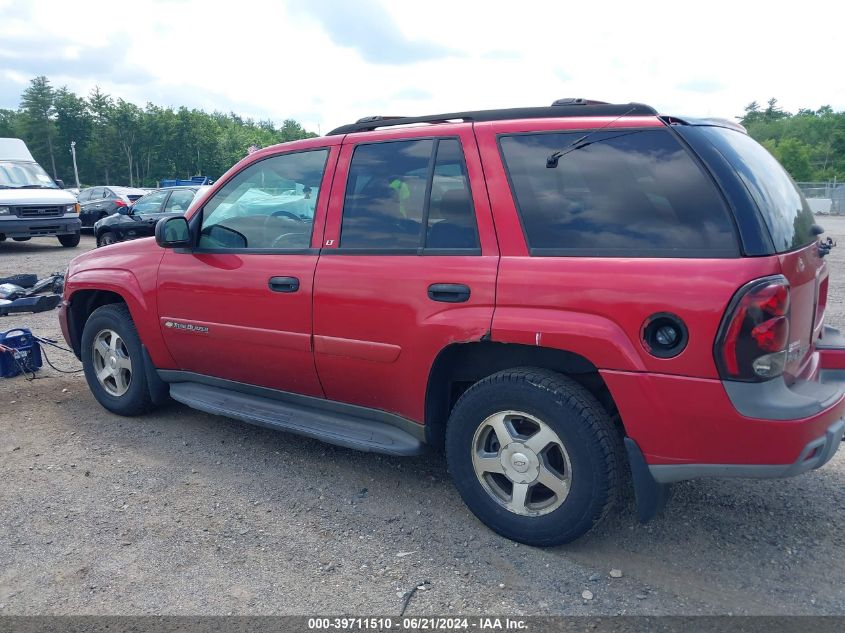 2003 Chevrolet Trailblazer Lt VIN: 1GNDT13S632226202 Lot: 39711510