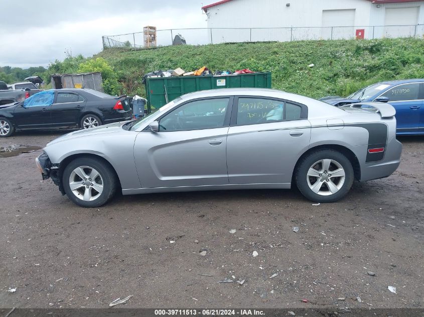 2013 Dodge Charger Se VIN: 2C3CDXBG0DH705486 Lot: 39711513