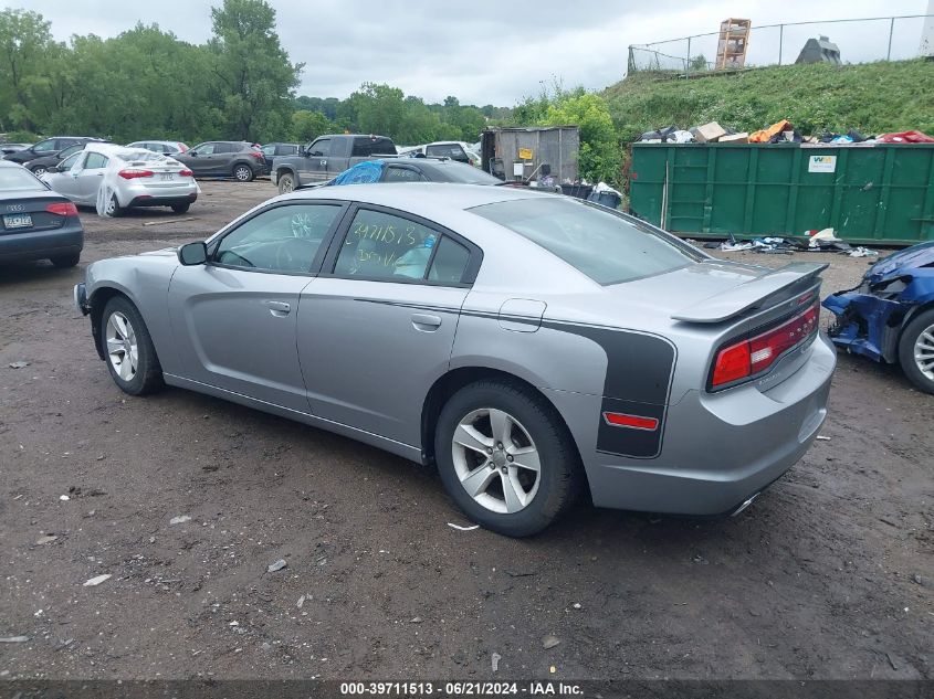 2013 Dodge Charger Se VIN: 2C3CDXBG0DH705486 Lot: 39711513