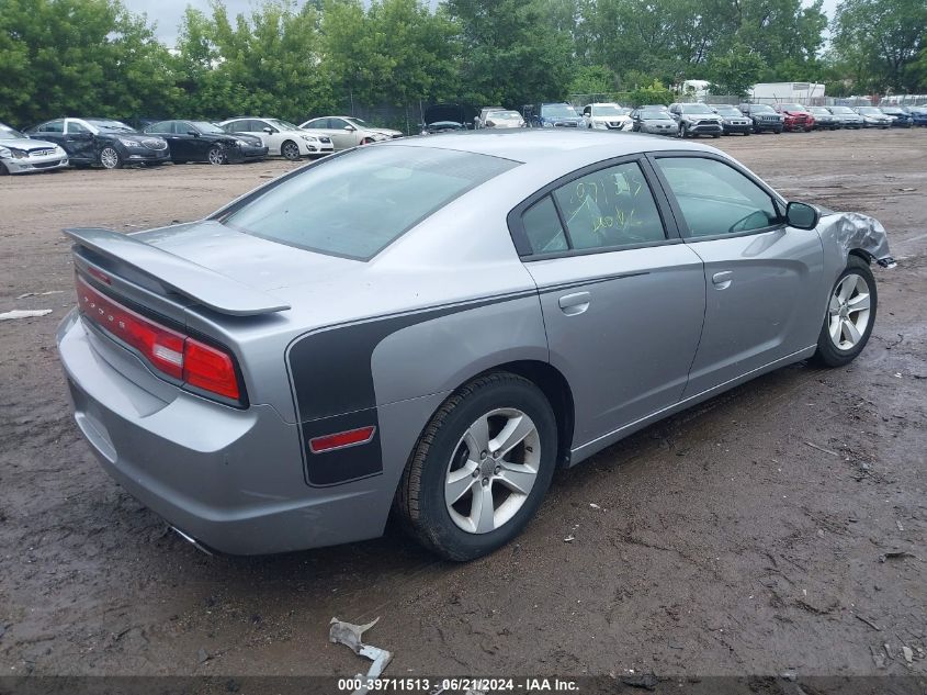 2013 Dodge Charger Se VIN: 2C3CDXBG0DH705486 Lot: 39711513