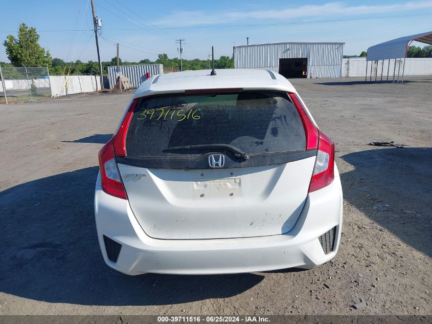 2015 Honda Fit Lx VIN: 3HGGK5G58FM735307 Lot: 39711516