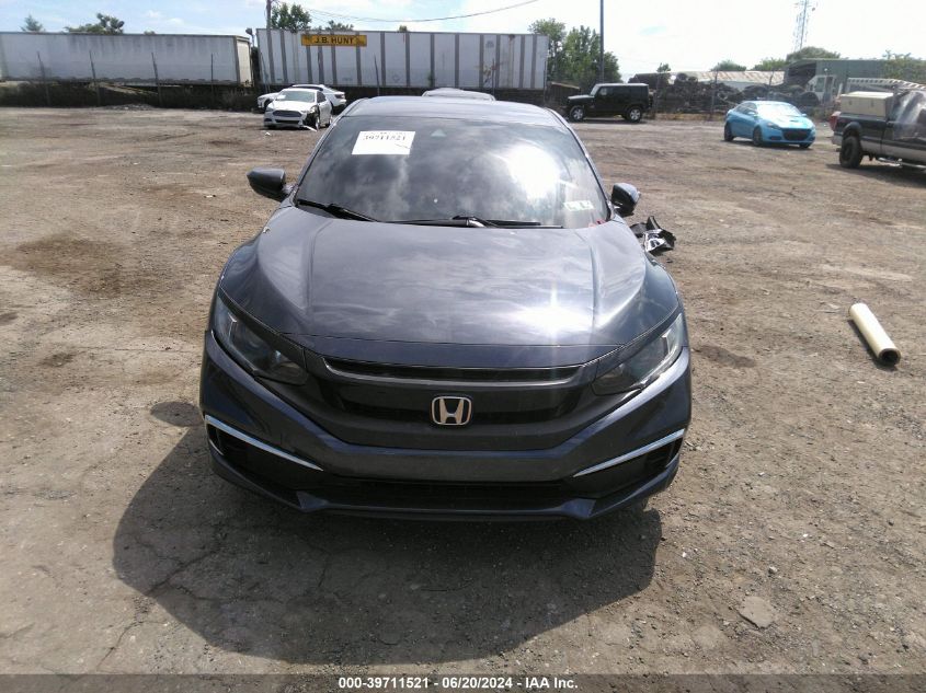 2020 Honda Civic Lx VIN: 2HGFC2F6XLH564443 Lot: 39711521