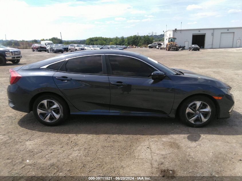 2020 Honda Civic Lx VIN: 2HGFC2F6XLH564443 Lot: 39711521