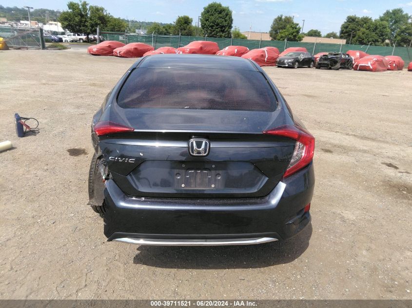 2020 Honda Civic Lx VIN: 2HGFC2F6XLH564443 Lot: 39711521