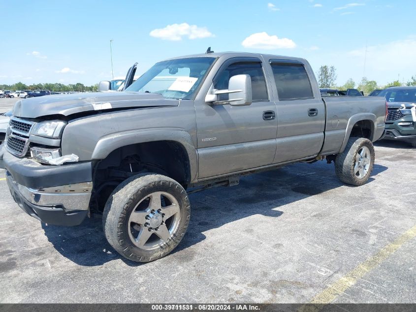 2006 Chevrolet Silverado 2500Hd Lt1 VIN: 1GCHK23DX6F247667 Lot: 39711531