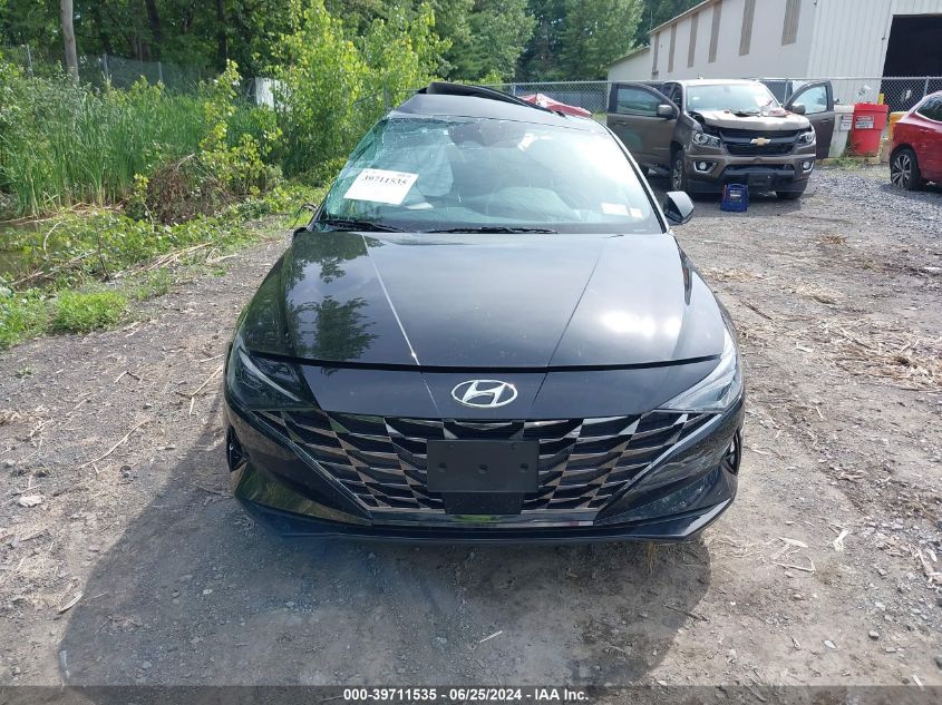 2022 Hyundai Elantra Sel VIN: 5NPLN4AG5NH062912 Lot: 39711535