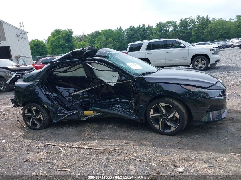 2022 Hyundai Elantra Sel VIN: 5NPLN4AG5NH062912 Lot: 39711535