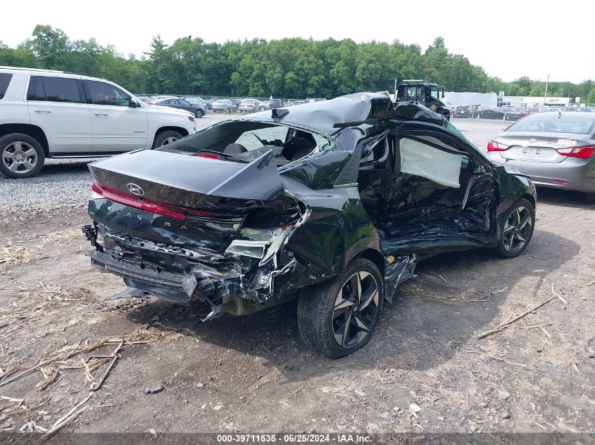 2022 Hyundai Elantra Sel VIN: 5NPLN4AG5NH062912 Lot: 39711535