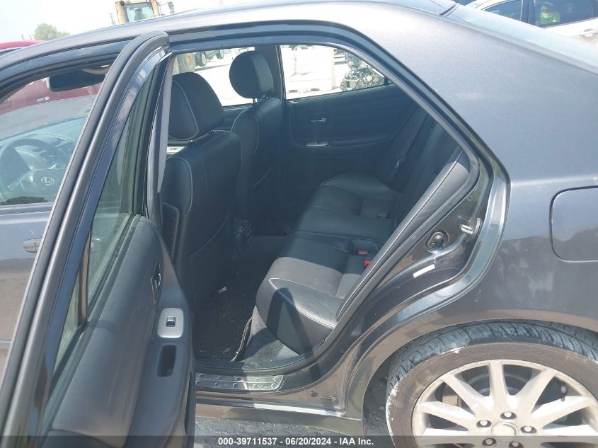 2005 Lexus Is 300 VIN: JTHBD192850100926 Lot: 39711537