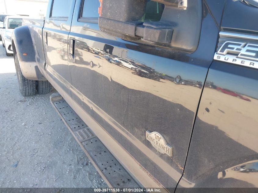 2012 Ford F-350 Lariat VIN: 1FT8W3DT0CEA87509 Lot: 39711538