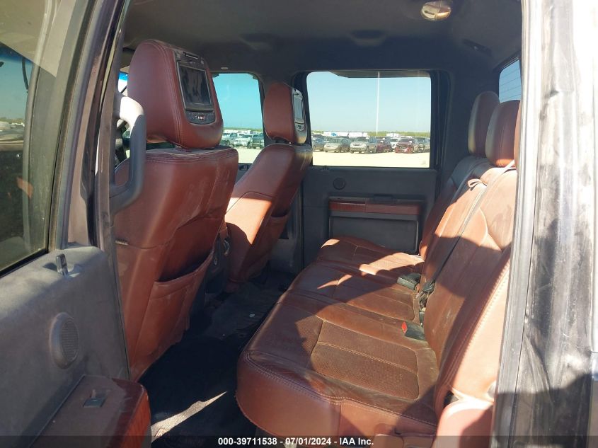 2012 Ford F-350 Lariat VIN: 1FT8W3DT0CEA87509 Lot: 39711538