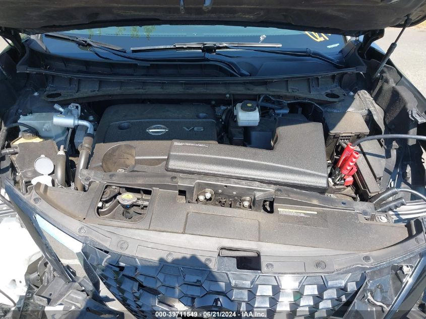 2021 Nissan Murano S VIN: 5N1AZ2AS7MC125924 Lot: 39711549