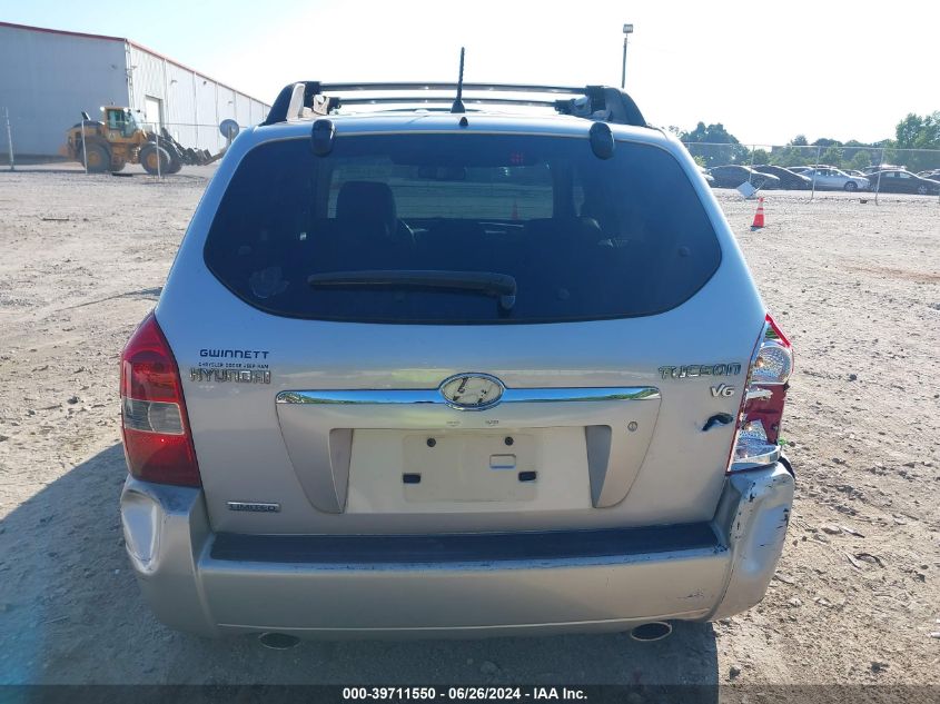 2006 Hyundai Tucson Gls/Limited VIN: KM8JN12D46U362079 Lot: 39711550