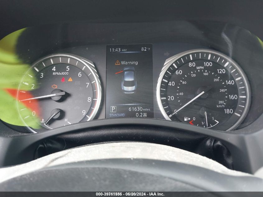 2018 Infiniti Q50 3.0T Luxe VIN: JN1EV7AR7JM438461 Lot: 39711555