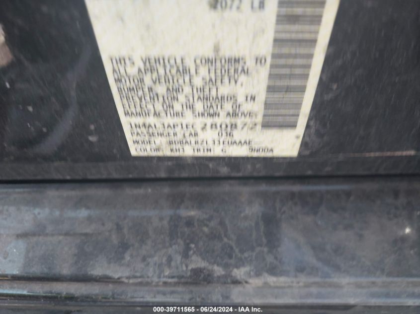 1N4AL3AP1EC280872 2014 Nissan Altima 2.5 S