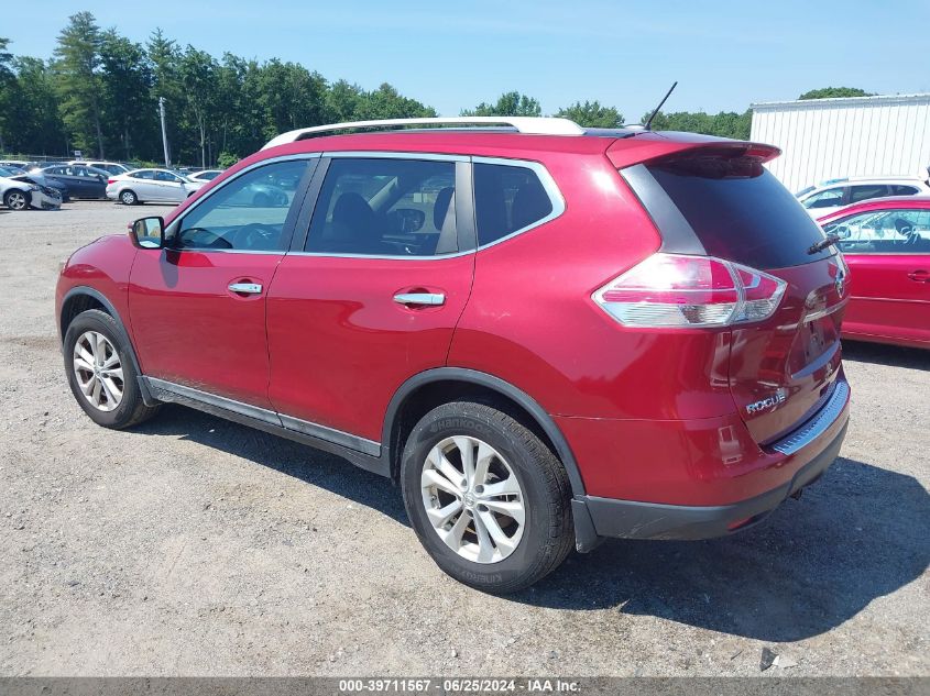 2014 Nissan Rogue Sv VIN: 5N1AT2MV0EC856770 Lot: 39711567