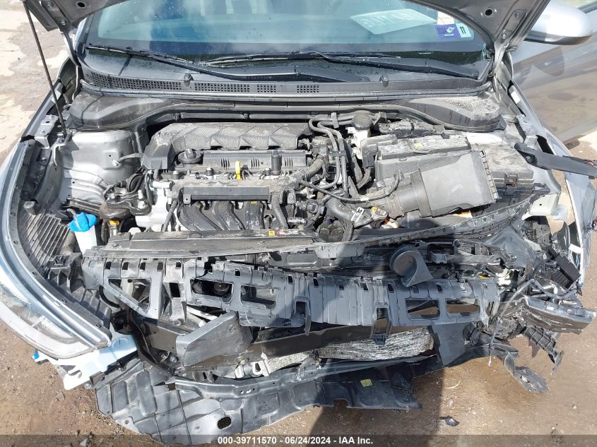 2022 Hyundai Accent Se VIN: 3KPC24A62NE181750 Lot: 39711570