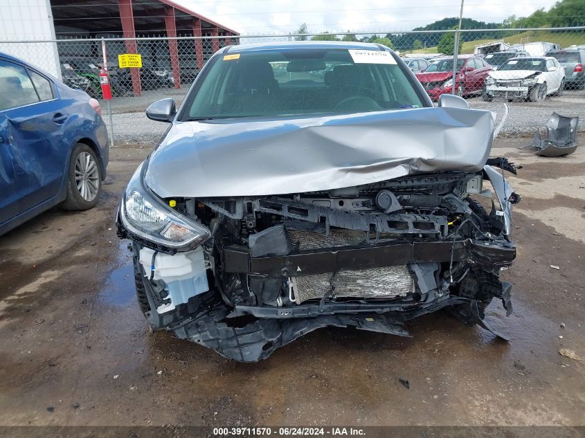 2022 Hyundai Accent Se VIN: 3KPC24A62NE181750 Lot: 39711570