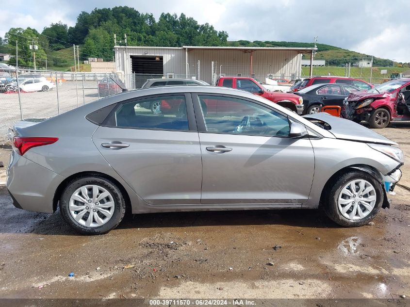 2022 Hyundai Accent Se VIN: 3KPC24A62NE181750 Lot: 39711570