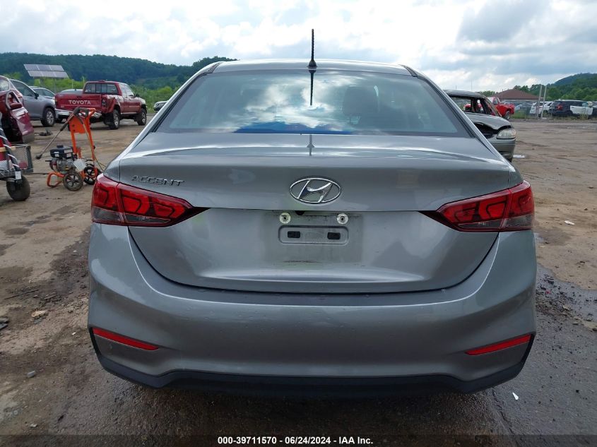 2022 Hyundai Accent Se VIN: 3KPC24A62NE181750 Lot: 39711570