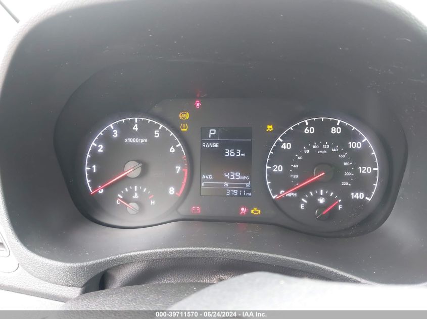 2022 Hyundai Accent Se VIN: 3KPC24A62NE181750 Lot: 39711570