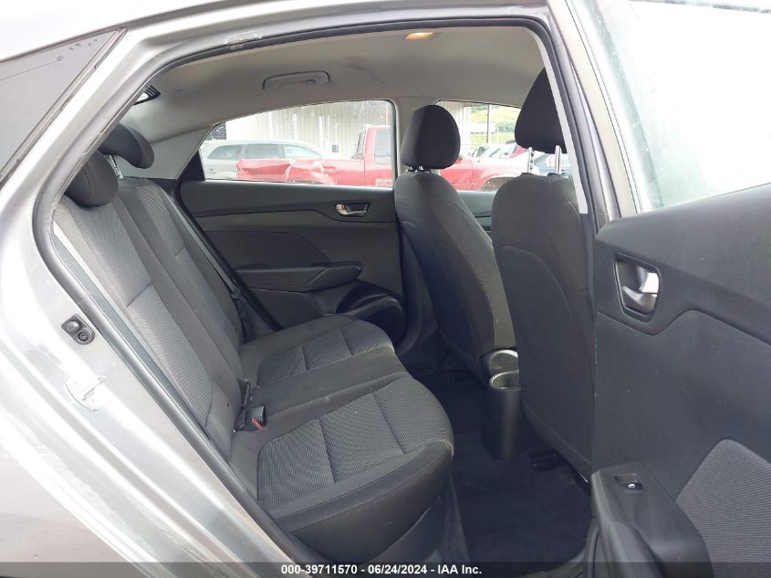 2022 Hyundai Accent Se VIN: 3KPC24A62NE181750 Lot: 39711570