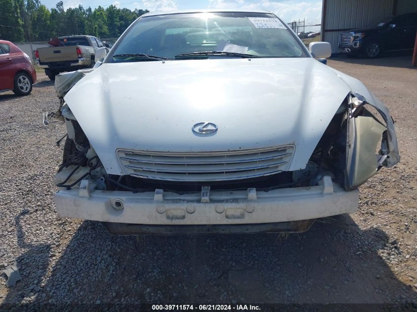 2004 Lexus Es 330 VIN: JTHBA30G045016663 Lot: 39711574