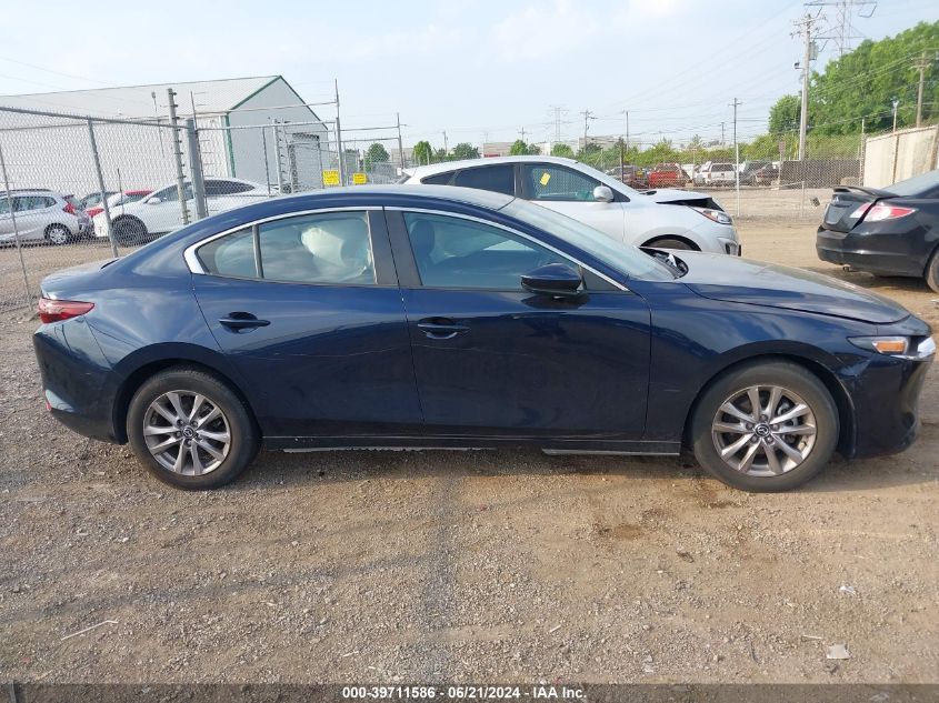 2021 Mazda 3 VIN: JM1BPAAL2M1303431 Lot: 39711586