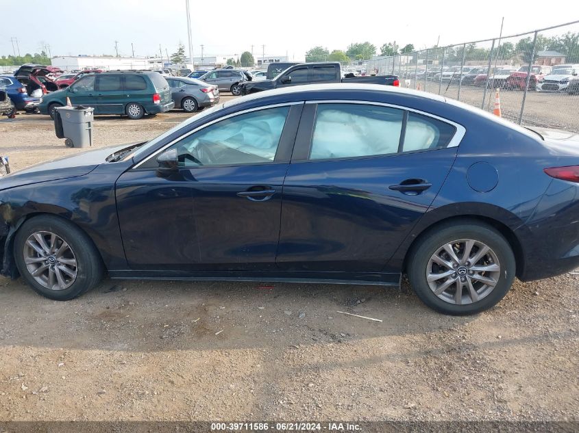 2021 Mazda 3 VIN: JM1BPAAL2M1303431 Lot: 39711586
