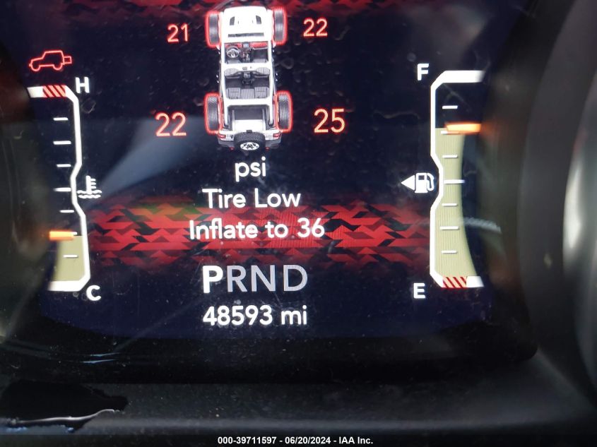 2022 Jeep Wrangler Unlimited High Altitude 4X4 VIN: 1C4HJXEG4NW126221 Lot: 39711597