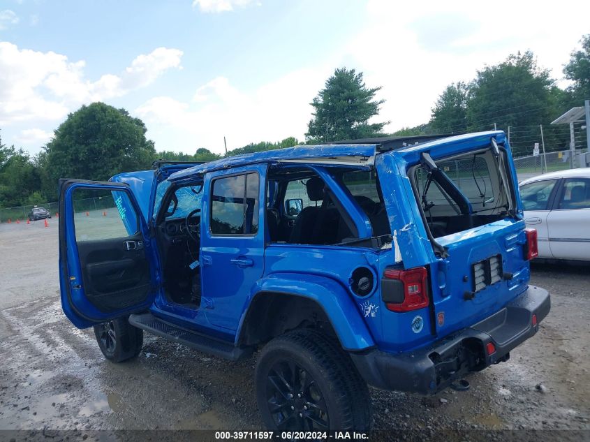2022 Jeep Wrangler Unlimited High Altitude 4X4 VIN: 1C4HJXEG4NW126221 Lot: 39711597