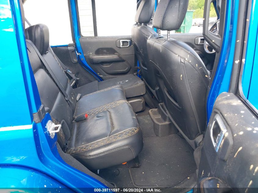 2022 Jeep Wrangler Unlimited High Altitude 4X4 VIN: 1C4HJXEG4NW126221 Lot: 39711597