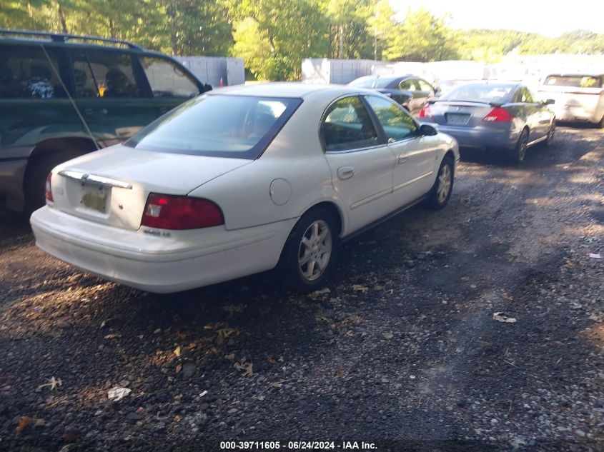 2002 Mercury Sable Ls Premium VIN: 1MESM55S92A634067 Lot: 39711605