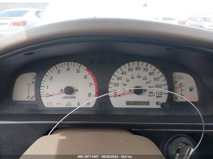 2001 Toyota Tacoma VIN: 5TEVL52N51Z724643 Lot: 39711607