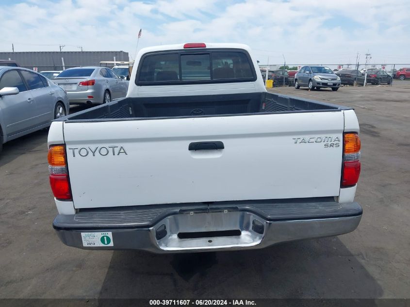 2001 Toyota Tacoma VIN: 5TEVL52N51Z724643 Lot: 39711607