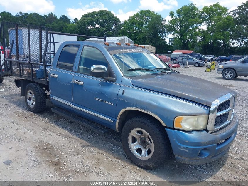 2003 Dodge Ram 1500 Slt/Laramie/St VIN: 1D7HA18N33S171619 Lot: 39711616