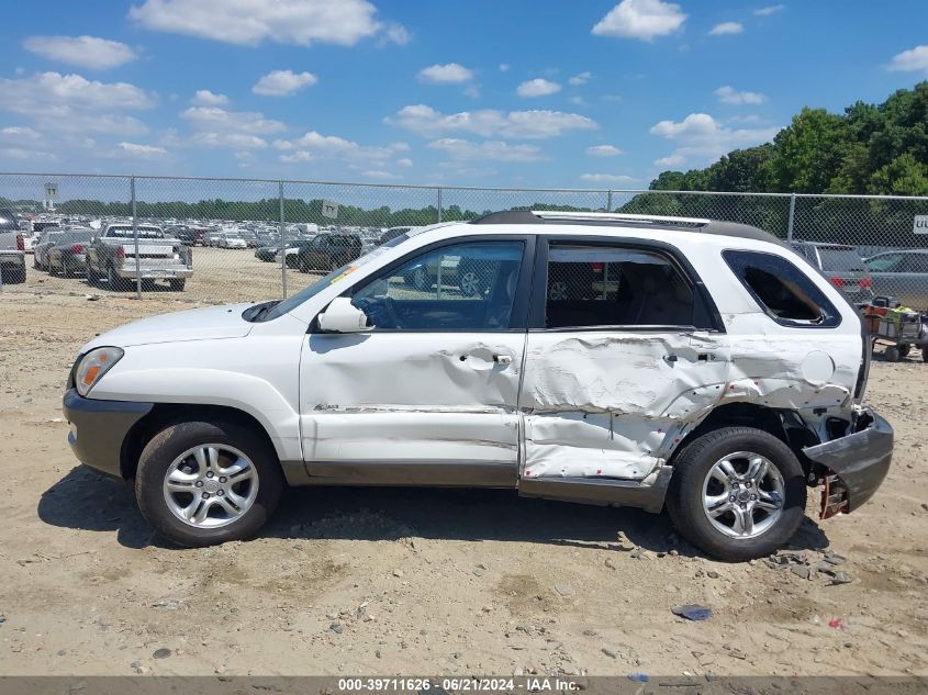 2005 Kia Sportage Ex V6/Lx V6 VIN: KNDJE723157032704 Lot: 39711626