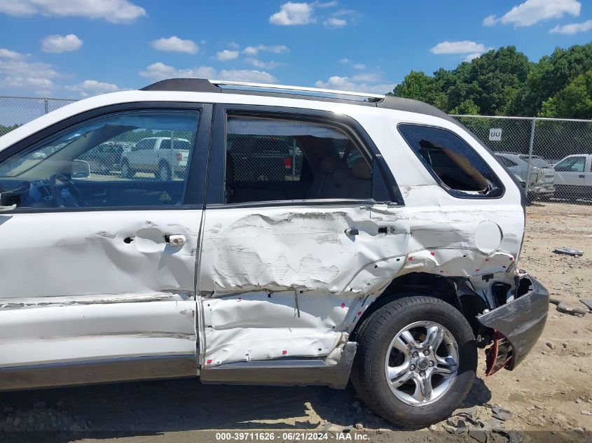 2005 Kia Sportage Ex V6/Lx V6 VIN: KNDJE723157032704 Lot: 39711626