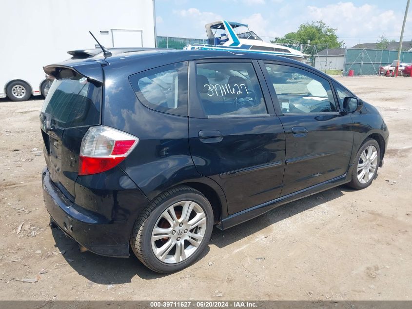 2009 Honda Fit Sport VIN: JHMGE88449S002498 Lot: 39711627