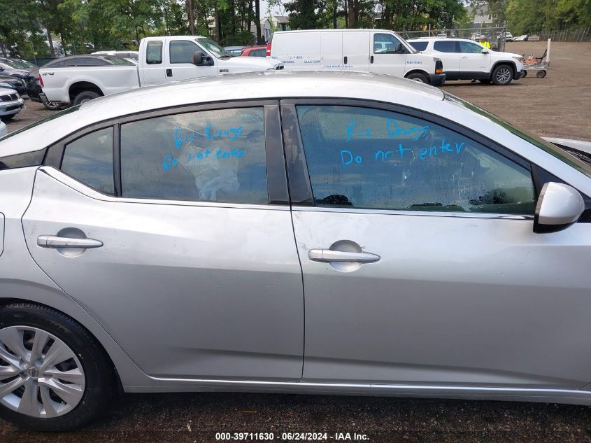 2021 Nissan Sentra S Xtronic Cvt VIN: 3N1AB8BV9MY282644 Lot: 39711630