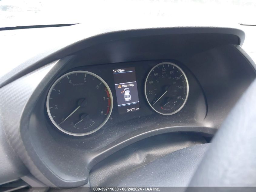 2021 Nissan Sentra S Xtronic Cvt VIN: 3N1AB8BV9MY282644 Lot: 39711630