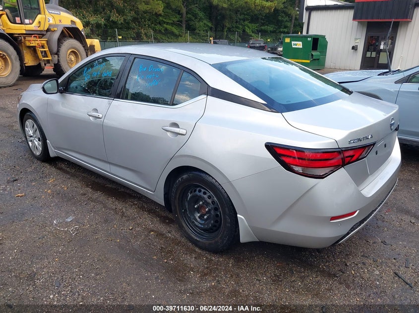 2021 Nissan Sentra S Xtronic Cvt VIN: 3N1AB8BV9MY282644 Lot: 39711630