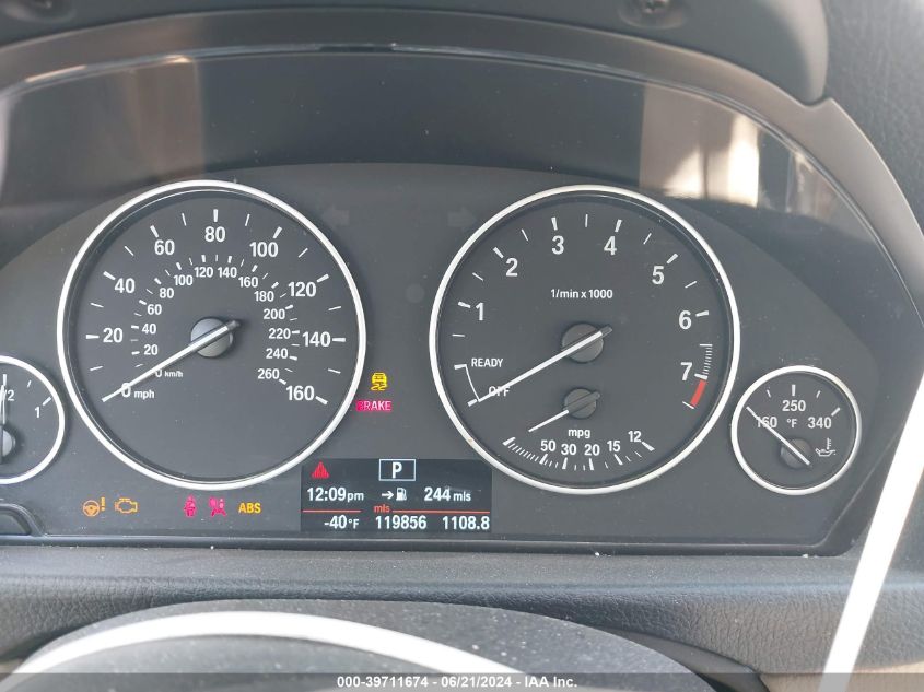 2013 BMW 320 I VIN: WBA3B1C59DF462643 Lot: 39711674