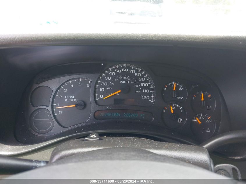 2005 Chevrolet Tahoe Ls VIN: 1GNEC13V55J196133 Lot: 39711690