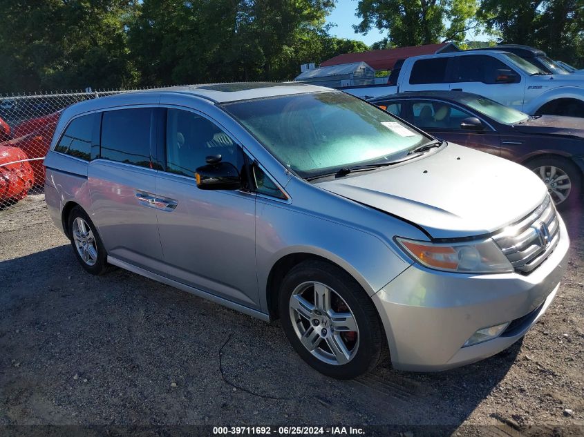 2012 Honda Odyssey Touring/Touring Elite VIN: 5FNRL5H91CB055481 Lot: 39711692