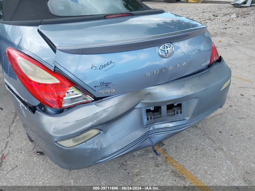 2007 Toyota Camry Solara Sle VIN: 4T1FA38P57U111023 Lot: 39711696