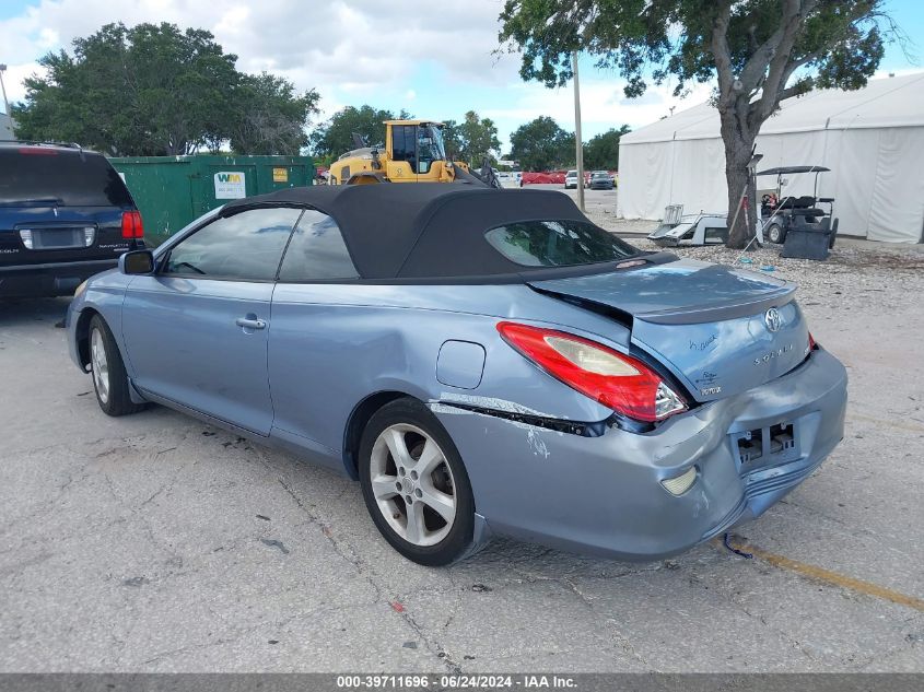 2007 Toyota Camry Solara Sle VIN: 4T1FA38P57U111023 Lot: 39711696