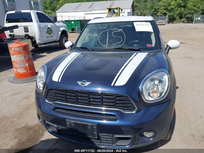2012 Mini Cooper S Countryman VIN: WMWZC3C55CWL86050 Lot: 39711722