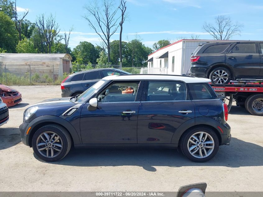 2012 Mini Cooper S Countryman VIN: WMWZC3C55CWL86050 Lot: 39711722